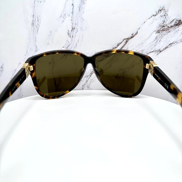 New MIU MIU Sunglasses Aviator Pilot Brown Honey Havana Tortoise main image 11